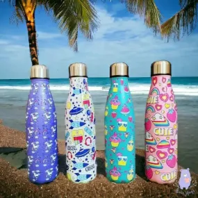 Sunny Day Cola Metal Water Bottle (500 ml)