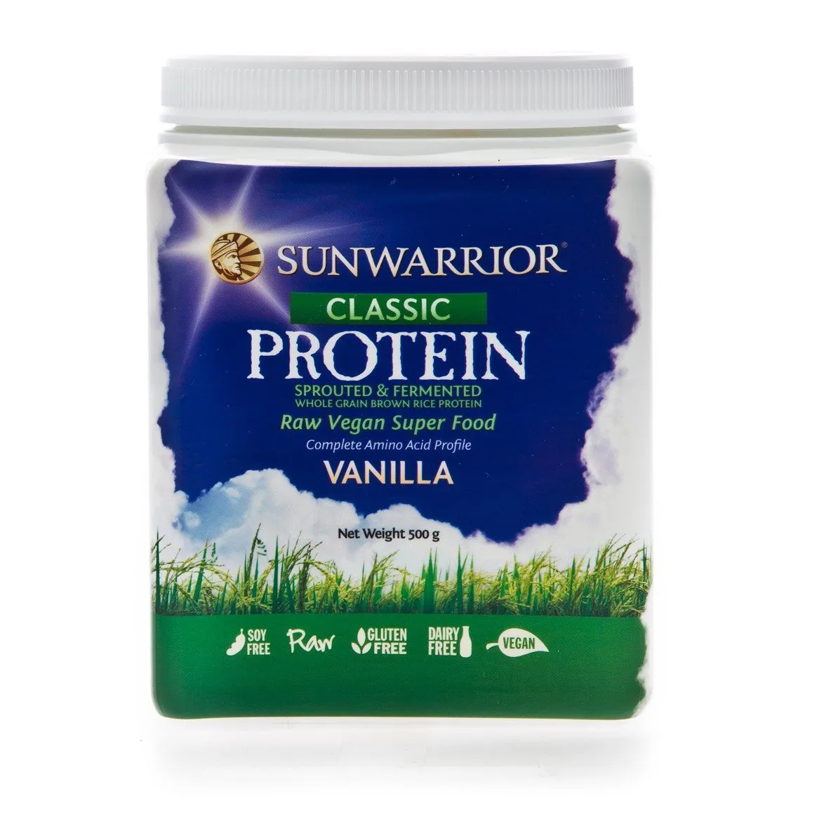 Sunwarrior Rice Protein Vanilla 500g