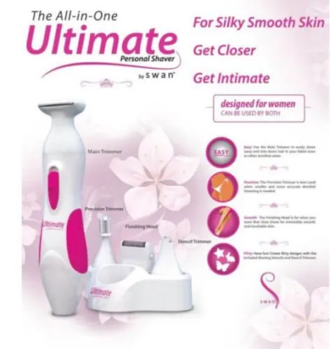 Swan The All-in-One Ultimate Personal Shaver - For Women