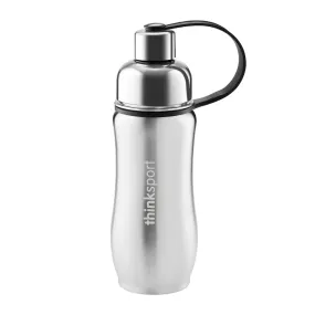 Thinksport 12oz (350ml) Insulated Sports Bottle - Silver