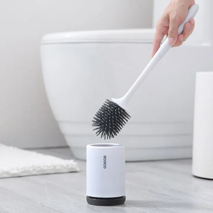 Toilet Brushes with Clean Bristle, with Quick Drying Holder Set