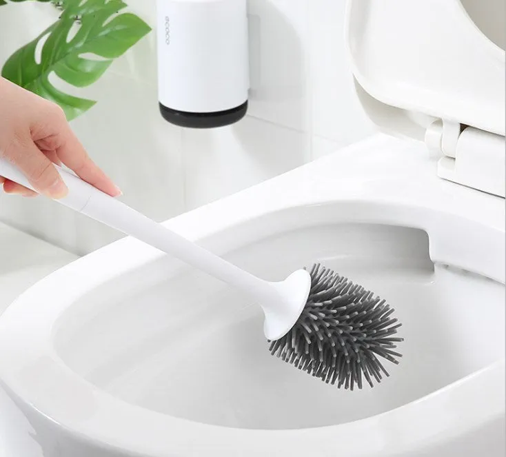 Toilet Brushes with Clean Bristle, with Quick Drying Holder Set