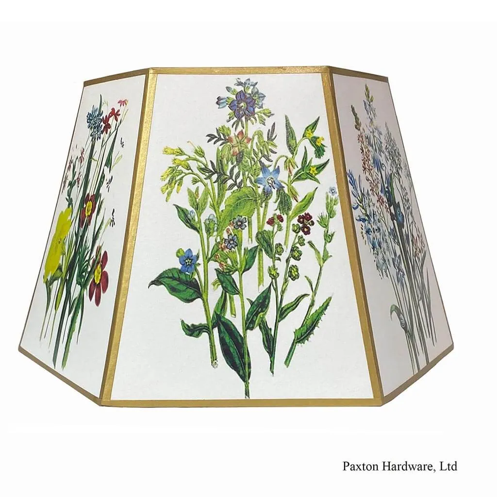 Uno Lampshade for Bridge Lamps, Wildflower