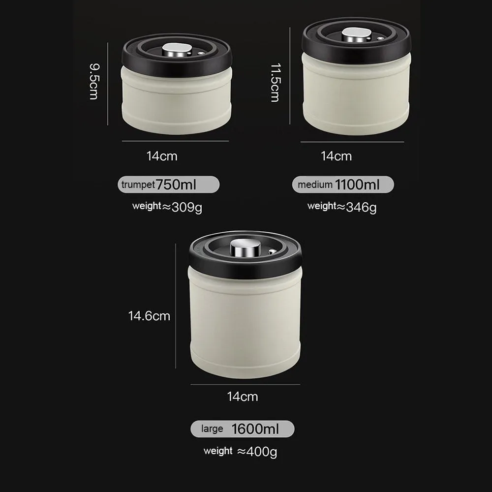 Vacuum Sealed Coffee/Food Storage Container-750ML