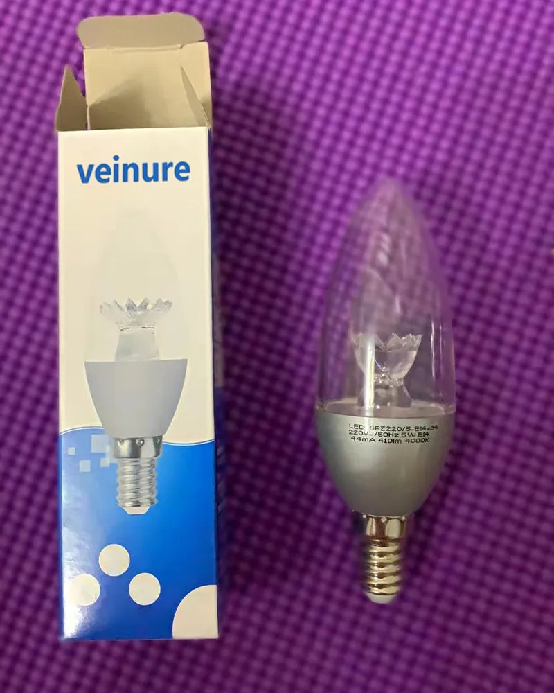 veinure Bulbs,7 Watt Night Light Replacement Bulbs, Salt Lamp Light Bulb, Plug-in Night Light, Electric Window Candle Bulb, Night Lamps &Christmas Lights .