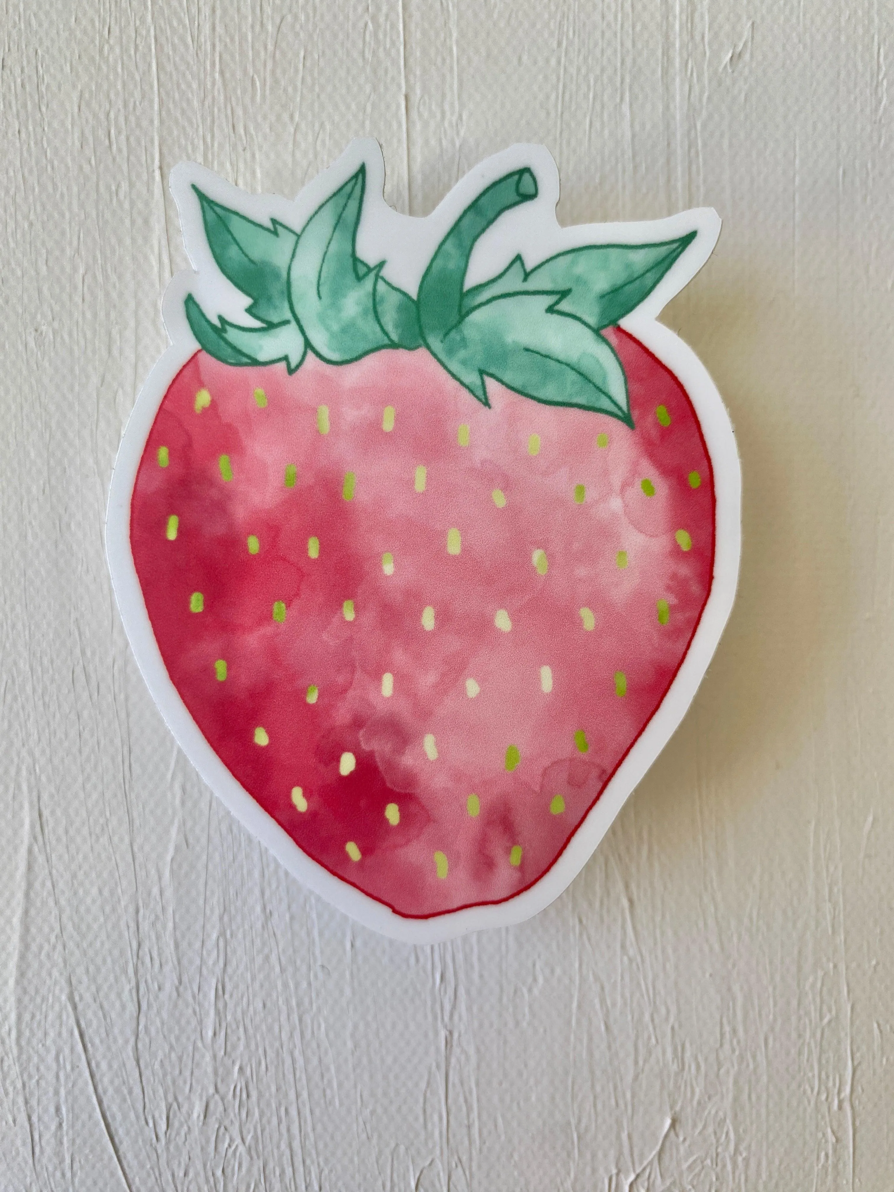 Watercolor Strawberry | Sticker