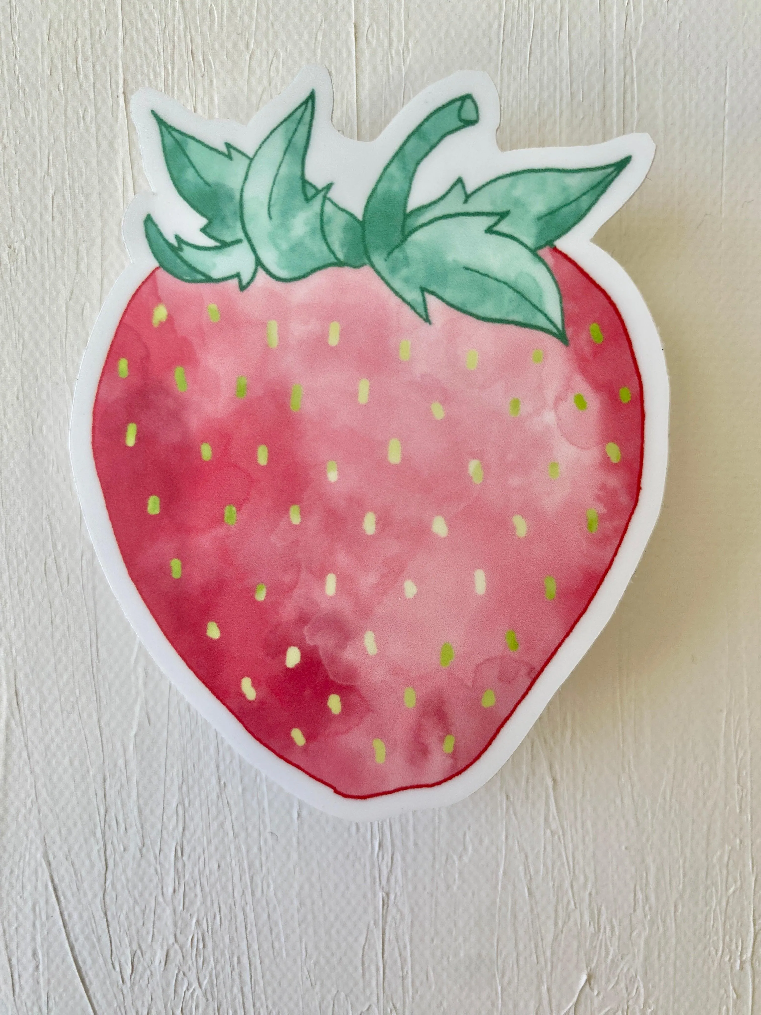 Watercolor Strawberry | Sticker