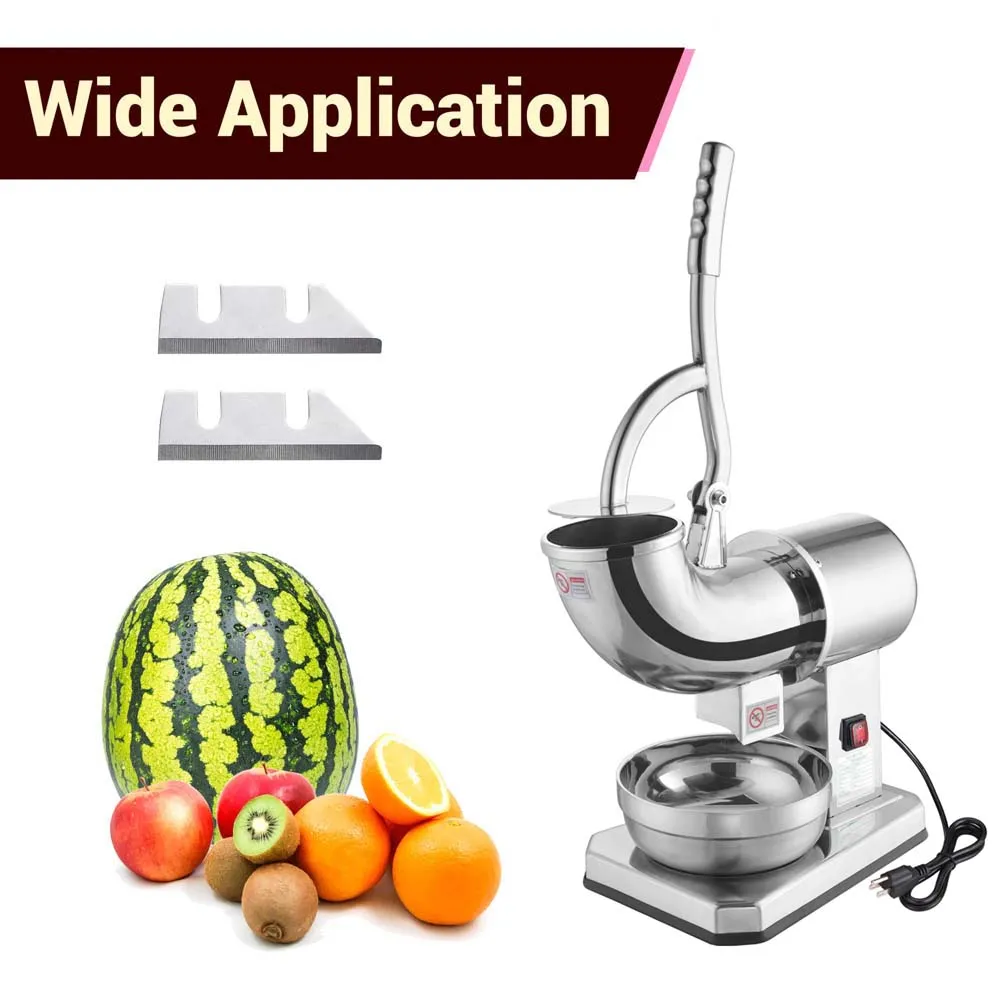 WeChef Electric Ice Shaver Machine Snow Cone Maker