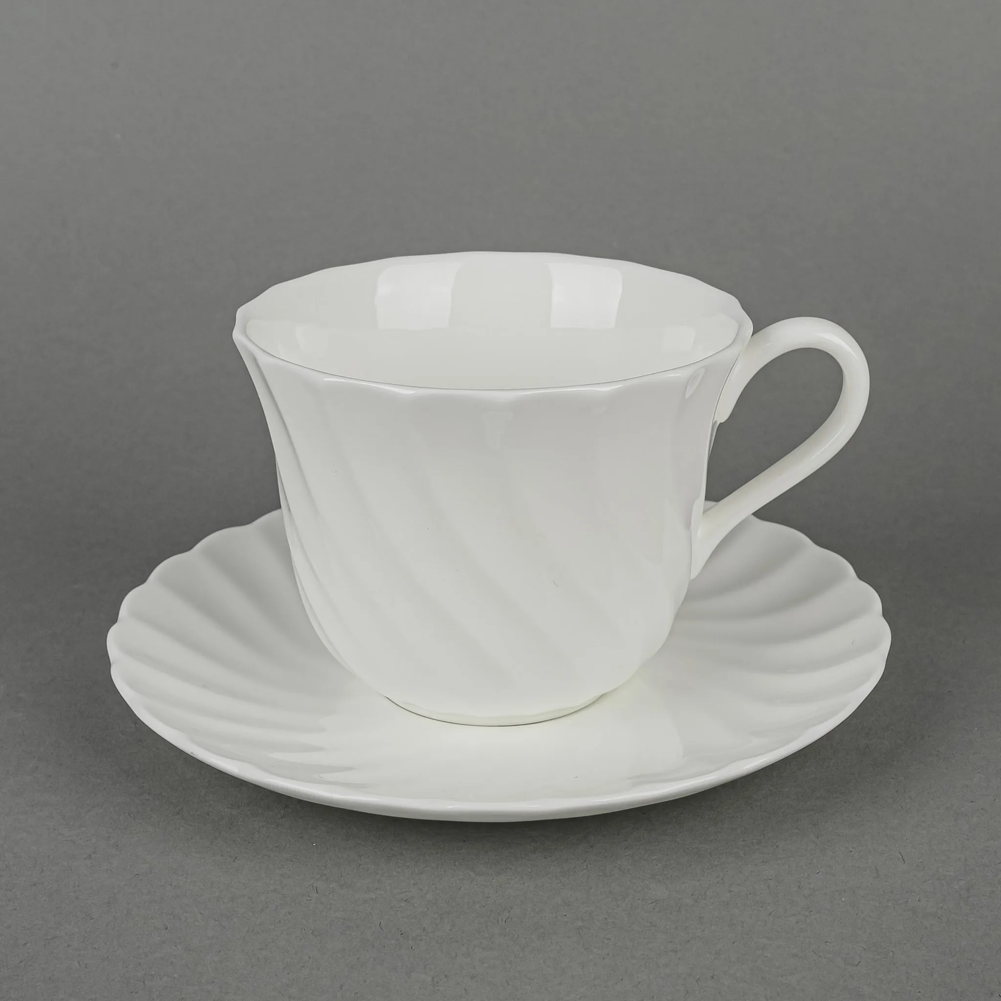 WEDGWOOD Candlelight White Tea Set 21 Pcs