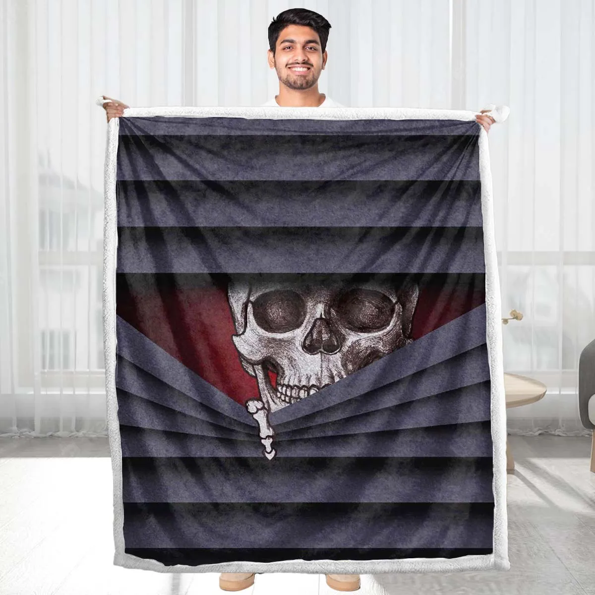 Welcome to Skull Blanket - A548- Premium Blanket