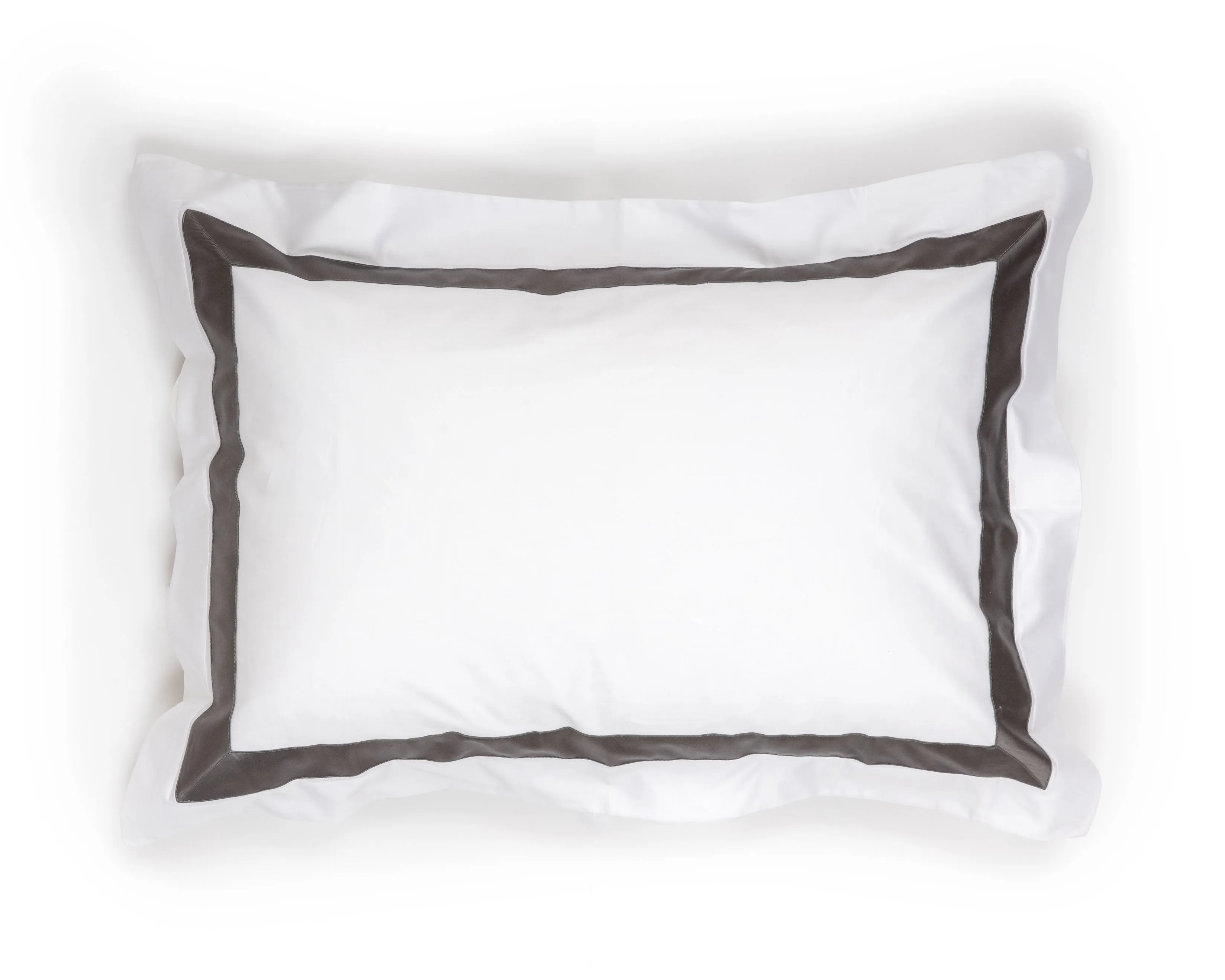 Wide Colored Bordered Pillowcase 500TC