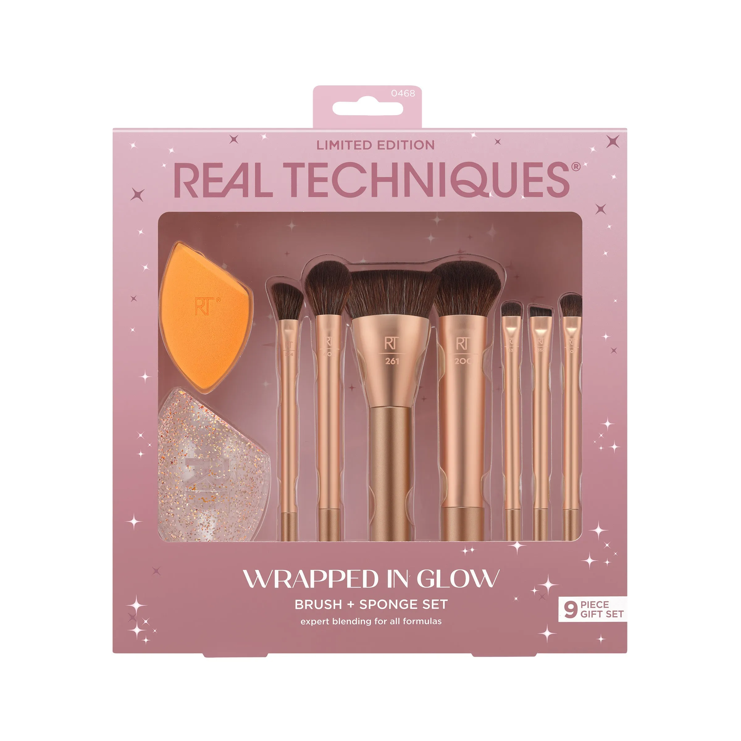 Wrapped In Glow Brush   Sponge Set