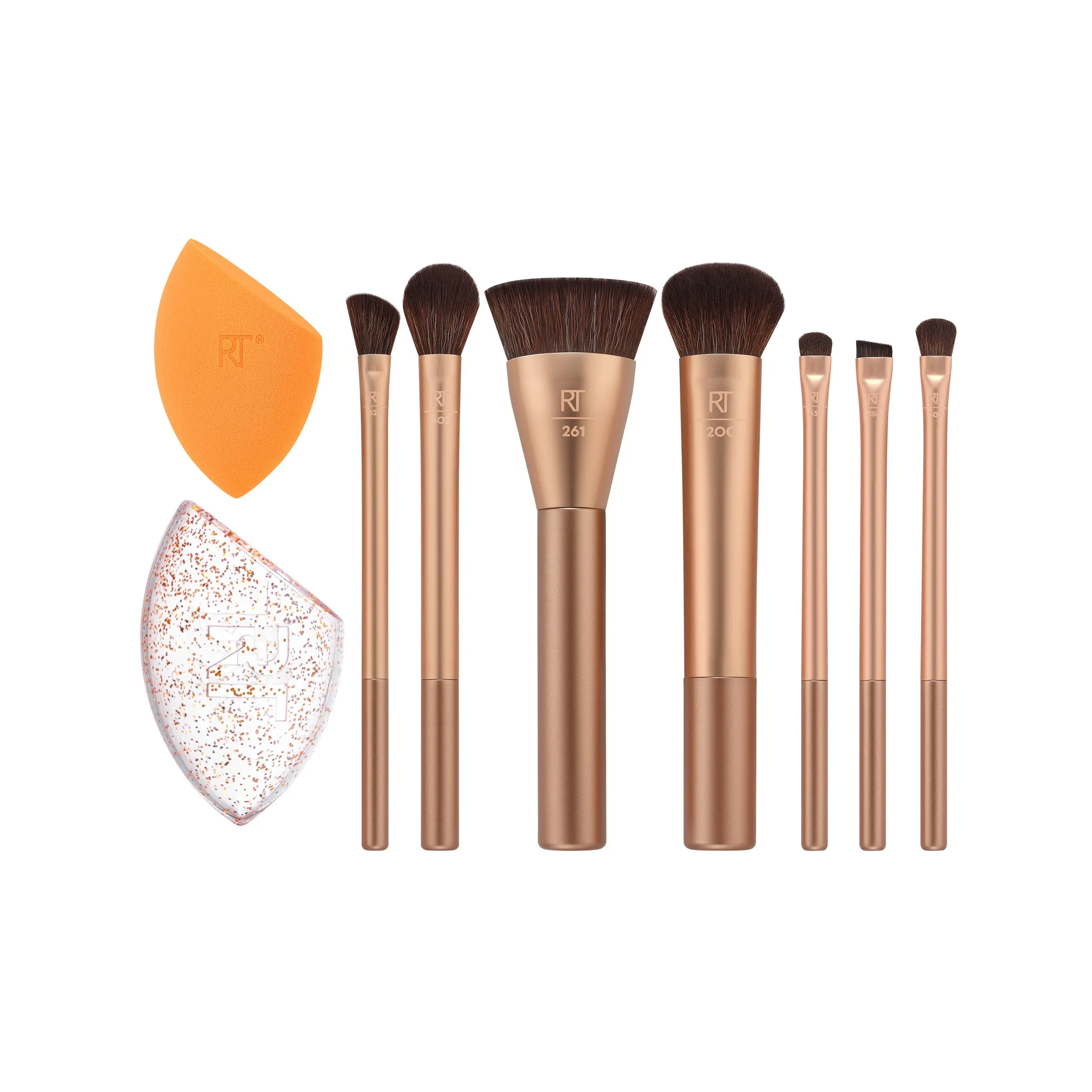 Wrapped In Glow Brush   Sponge Set