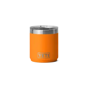 Yeti Rambler 10oz/295ML Stackable Lowball 2.0 With Magslider Lid - King Crab Orange