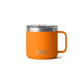 Yeti Rambler 14oz/414ml Stackable Mug 2.0 with Magslider Lid - King Crab Orange