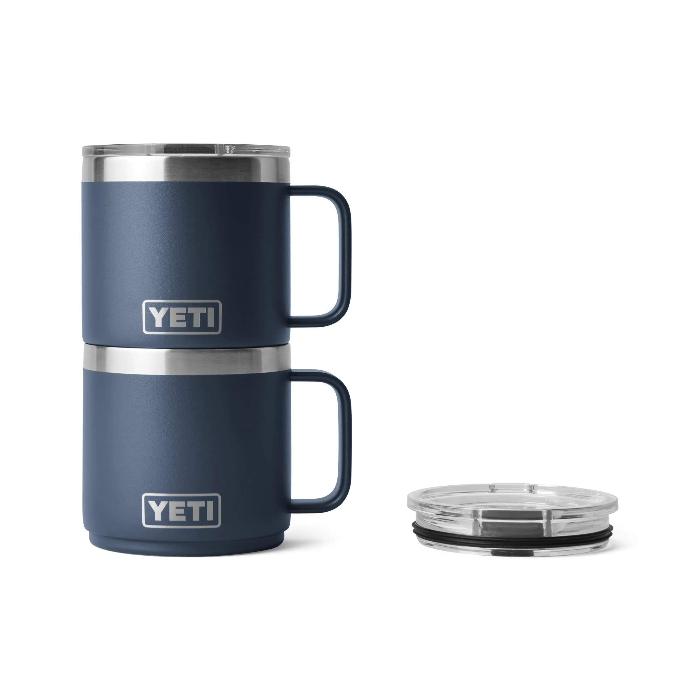 Yeti Rambler 14oz/414ml Stackable Mug 2.0 with Magslider Lid - Navy