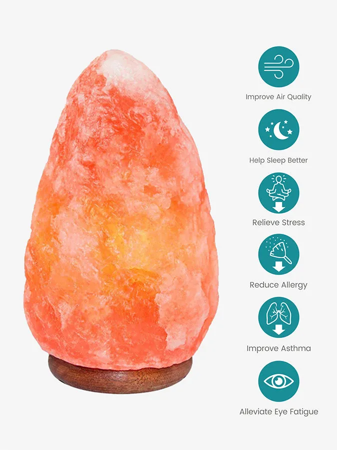 Yoga Studio Natural Himalayan Salt Lamp - USB Powered (1.5-2kg)